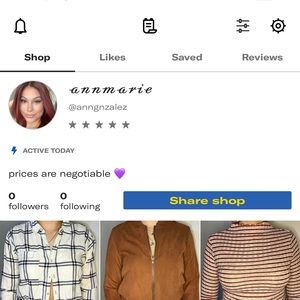 FOLLOW MY DEPOP, actually cheaper for shipping there!! sold @ discounted rates